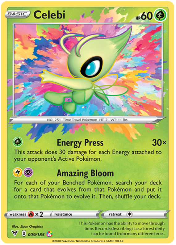 Verified Celebi Vivid Voltage Pokemon Cards Whatnot