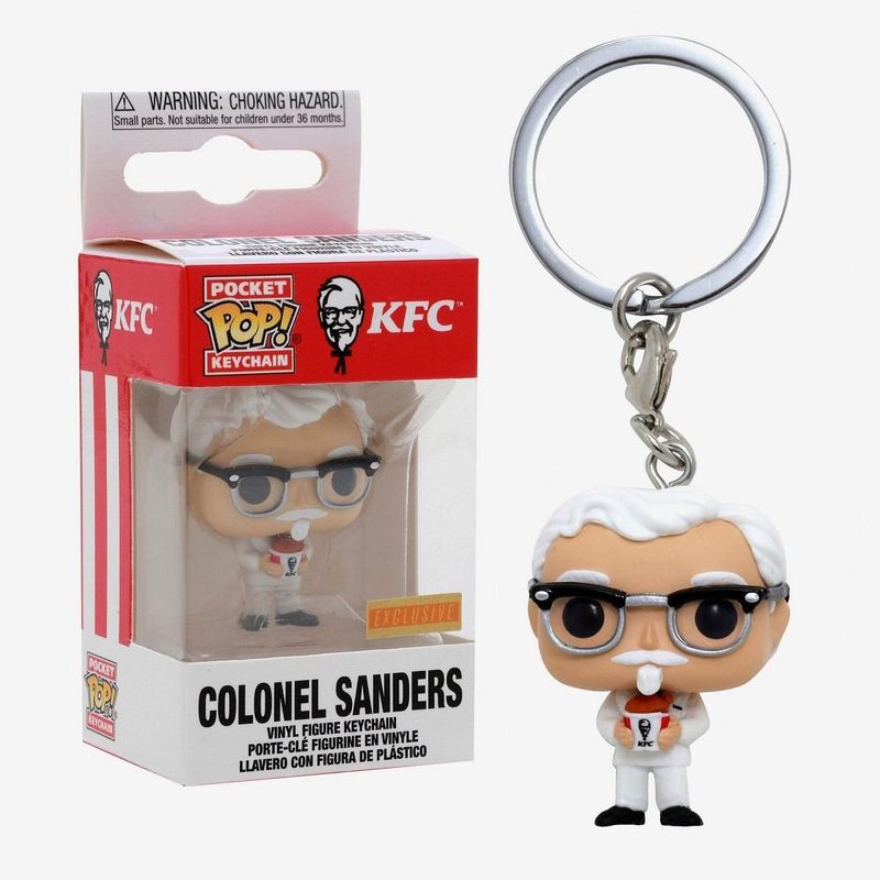 Colonel Sanders (Bucket of Chicken) (Keychain)