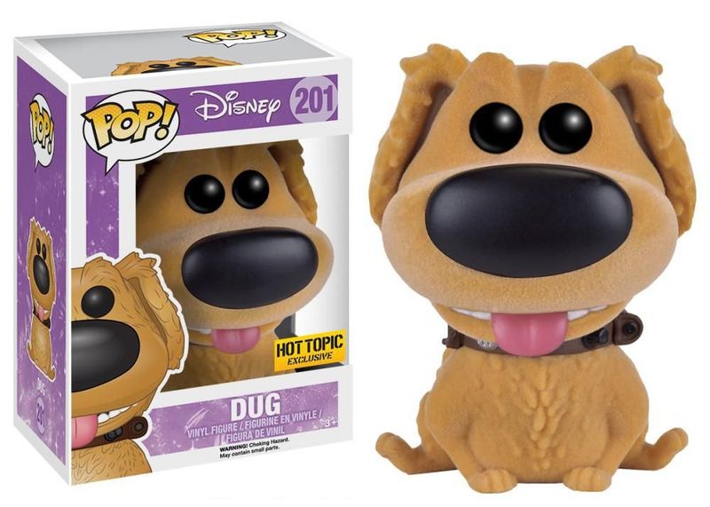 flocked definition funko