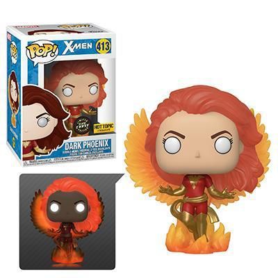 dark phoenix glow in the dark pop