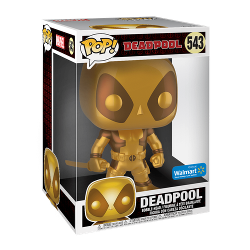Verified Deadpool (Gold) (Metallic) (10 inch) by Funko Pop! Whatnot