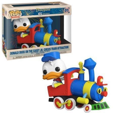 donald duck on the casey jr