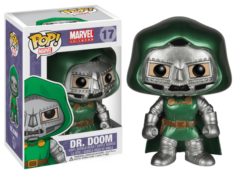 Authentic Dr. Doom (Metallic) Funko Pop 