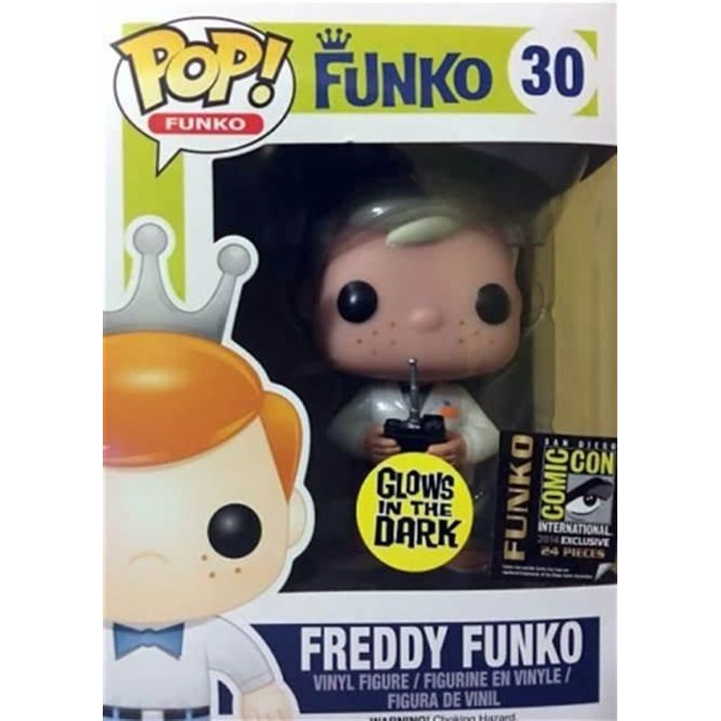 Freddy Funko as Dr. Emmett Brown (Glows in the Dark)
