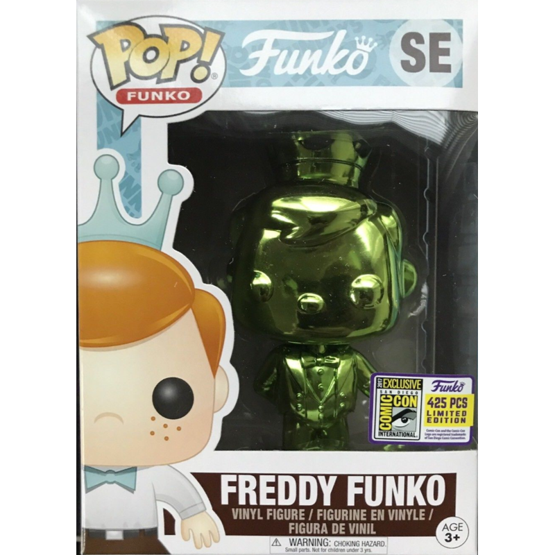 Freddy Funko (Green Chrome)