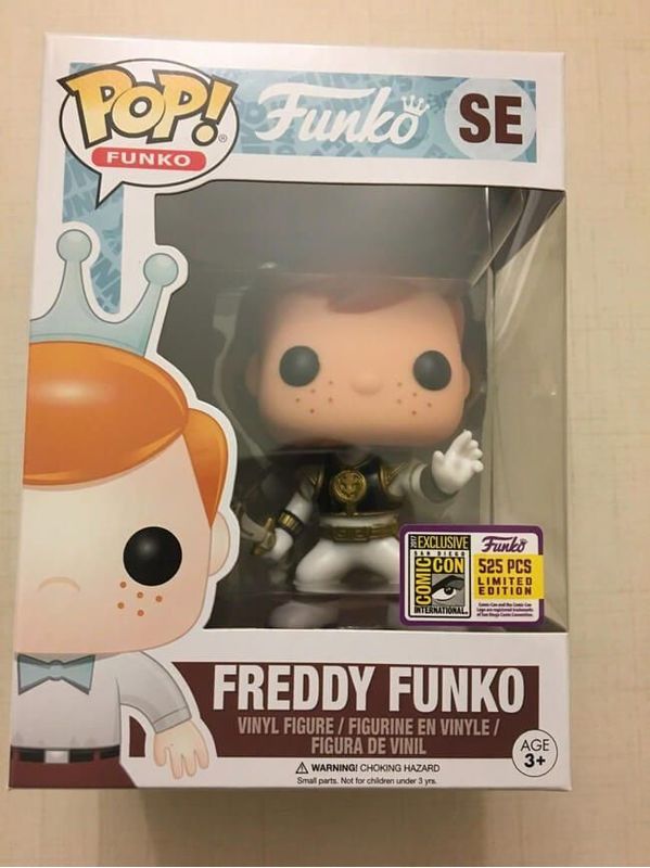 white ranger funko pop 405
