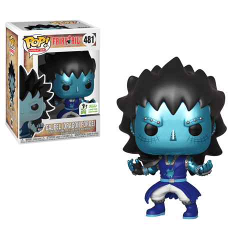 fairy tail funko pop gajeel dragon force