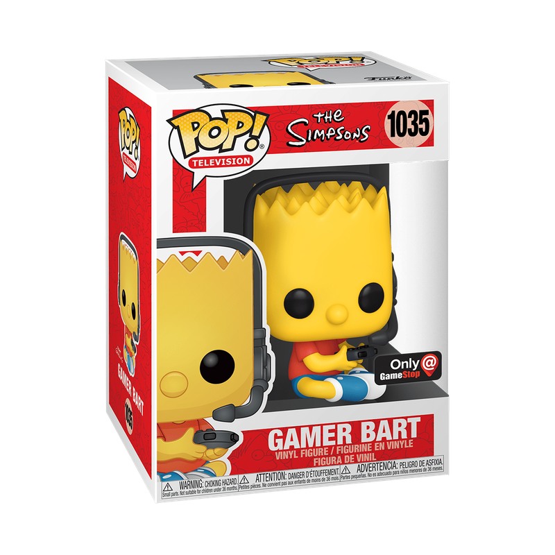 funko bart gamer