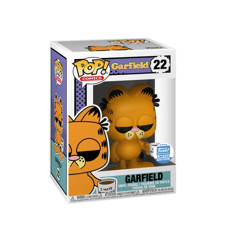 Funko garfield with deals mug