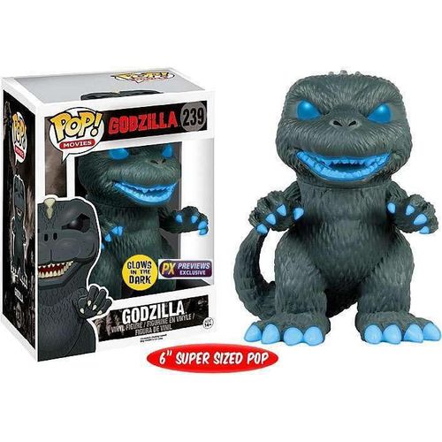 Verified Godzilla (Atomic Breath) (Glow in the Dark) by Funko Pop ...