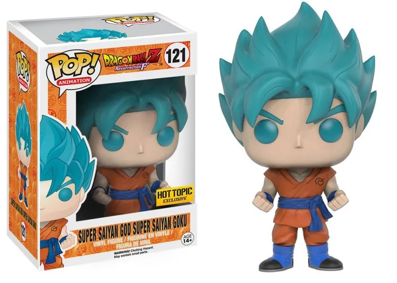 Super saiyan god factory Goku Funko pop