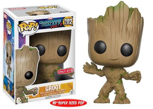 groot 18 inch pop flocked