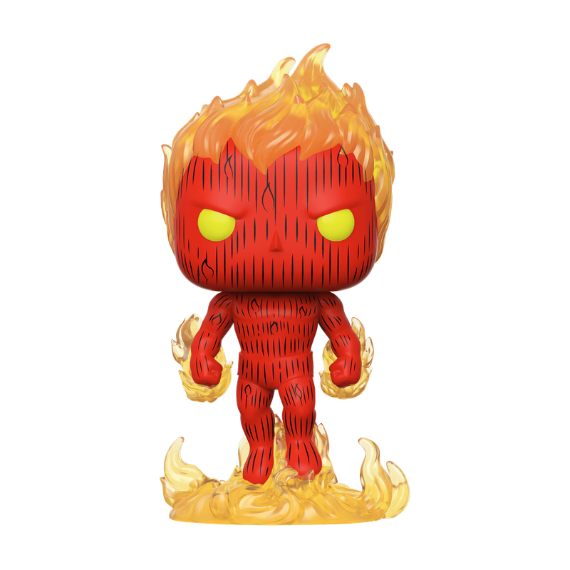 human torch funko