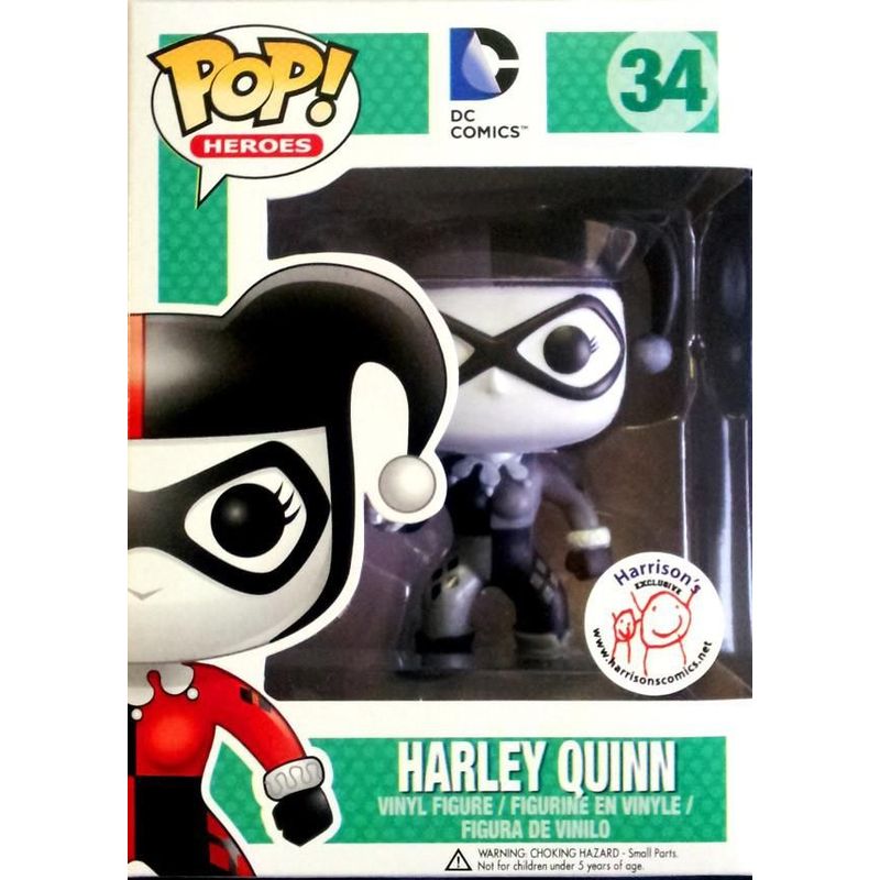 Verified Harley Quinn (Black And White) by Funko Pop! | Whatnot