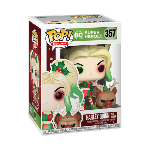 funko pop harley quinn with helper