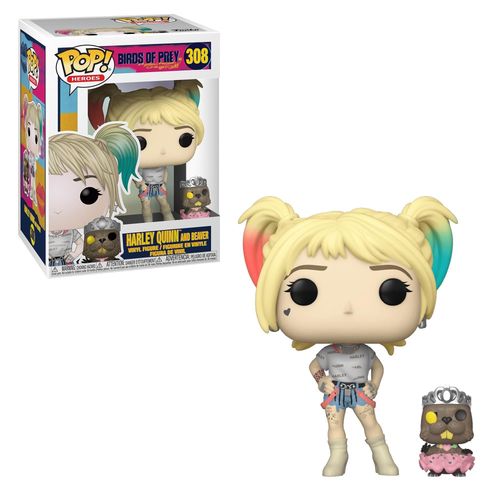 funko pop harley quinn with beaver