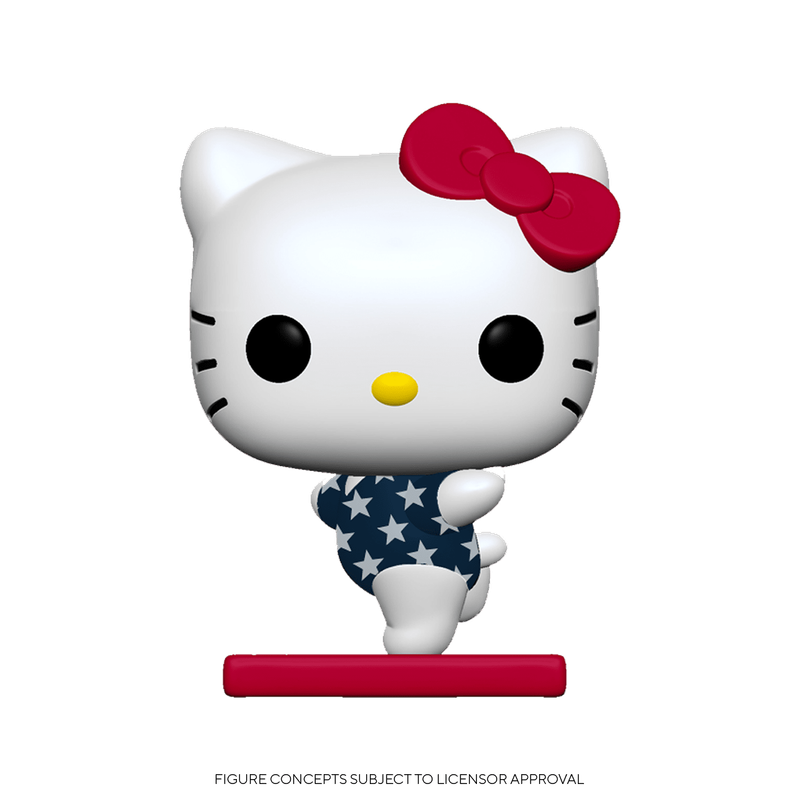hello kitty funko pop gymnast