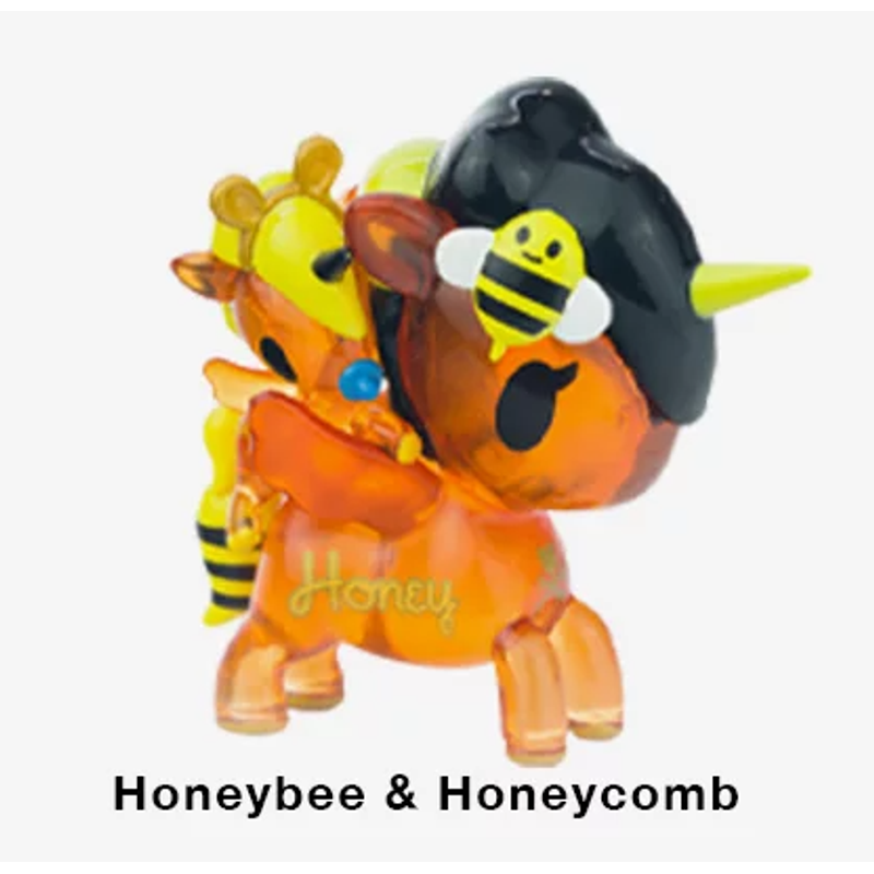 Tokidoki Bambino Unicorno Series 1 Vinyl Figure Honeybee & Honeycomb 