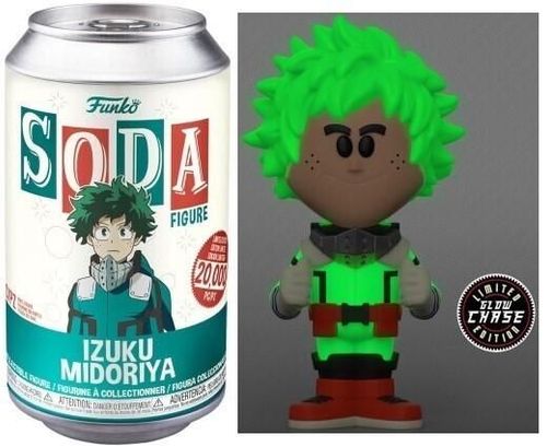 Verified Izuku Midoriya (Glow in the dark) Funko Soda Figure | Whatnot