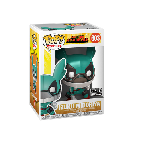 izuku midoriya funko pop metallic