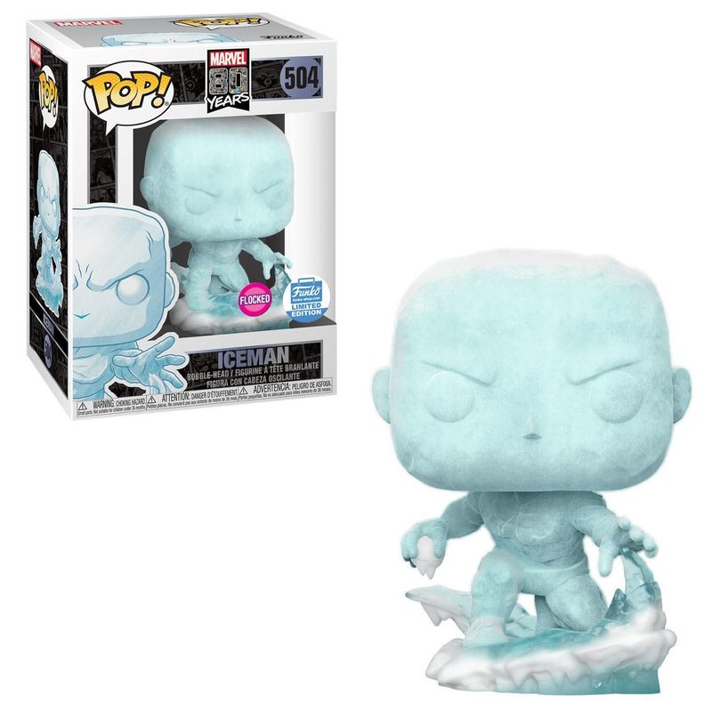 what does flocked funko mean