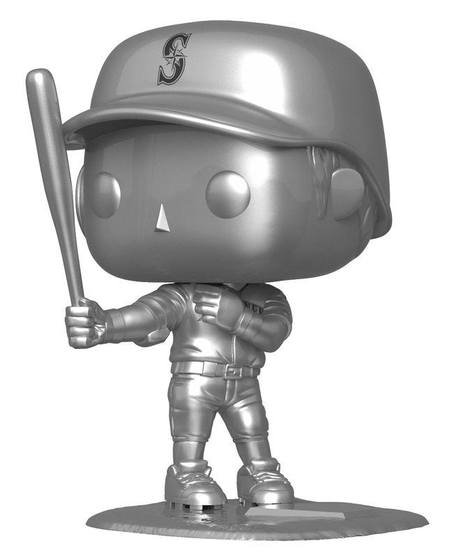 silver funko pop glow in the dark