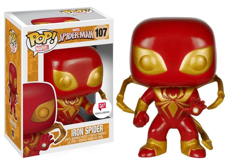 funko pop iron spider endgame