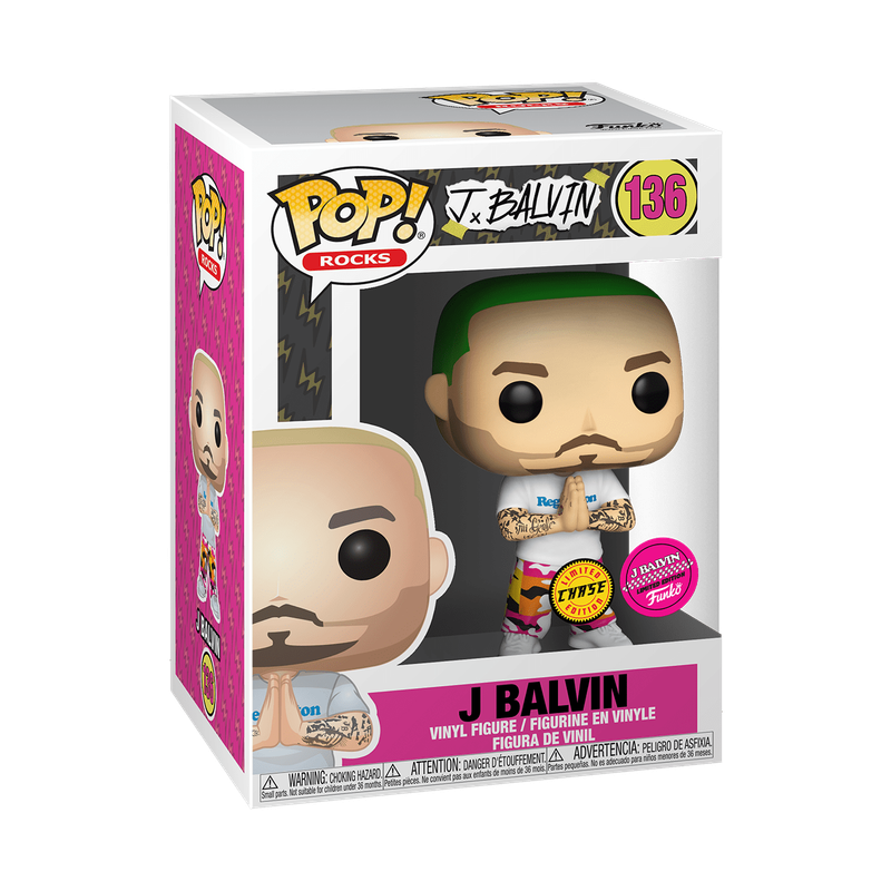 Verified J Balvin Green Hair Funko Pop Whatnot