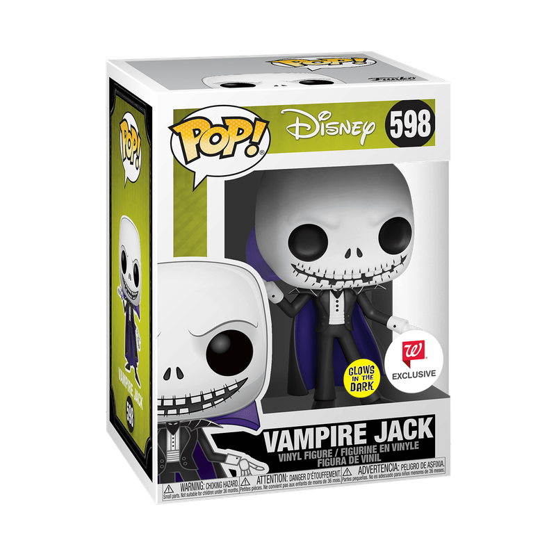 glow in the dark vampire jack funko pop
