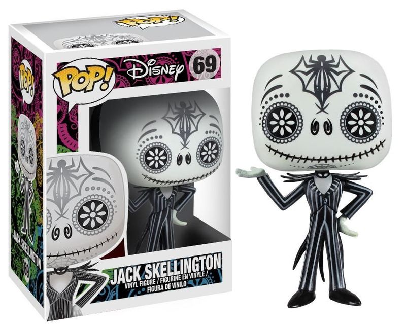 day of the dead jack skellington pop