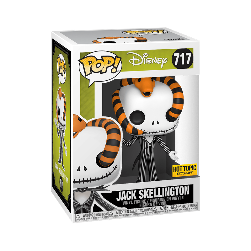 jack skellington with snake funko pop