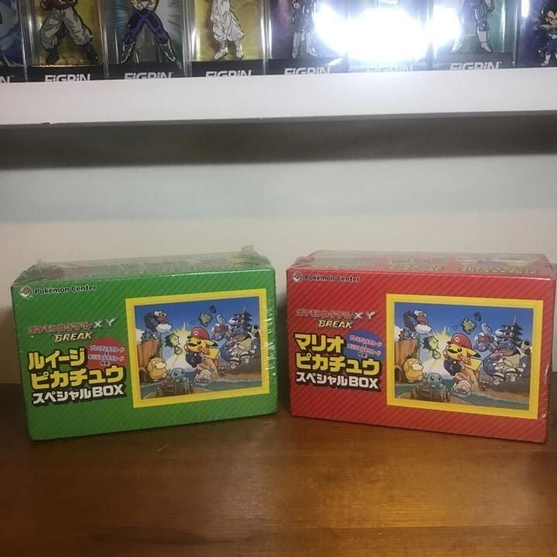 Japanese Mario Pikachu Pokemon Center XY Break Box