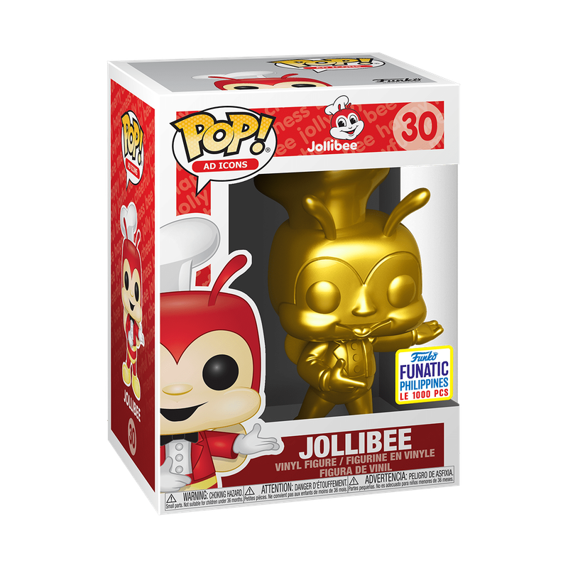 Jollibee (Gold) (Metallic)
