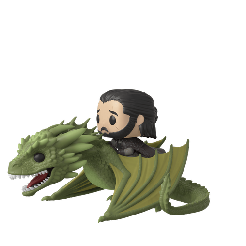 jon snow on rhaegal funko pop