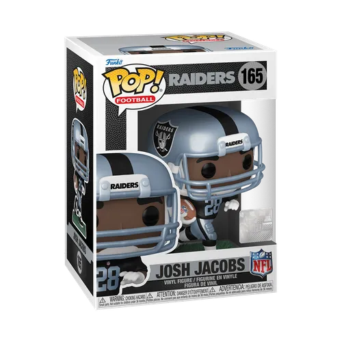 Verified Josh Jacobs (Metallic) by Funko Pop! Whatnot