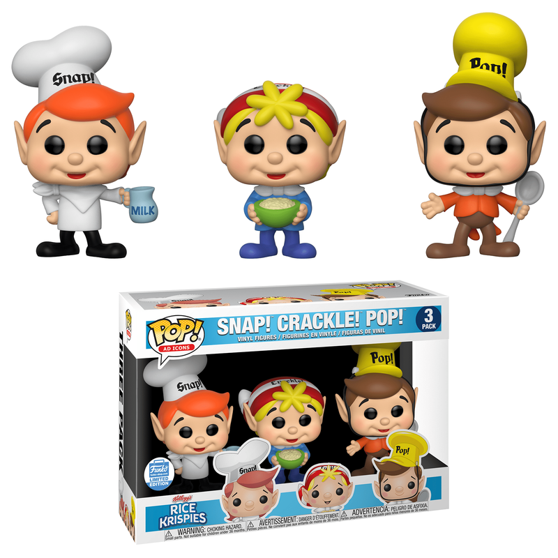 Verified Snap! Crackle! Pop! (3Pack) by Funko Pop! Whatnot