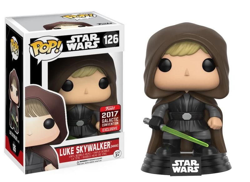 funko pop luke skywalker hooded