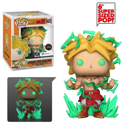 glow in the dark broly funko pop