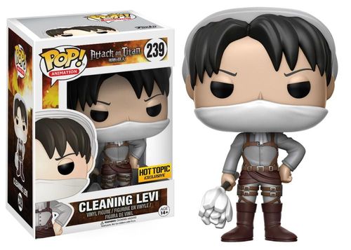 attack on titan levi funko