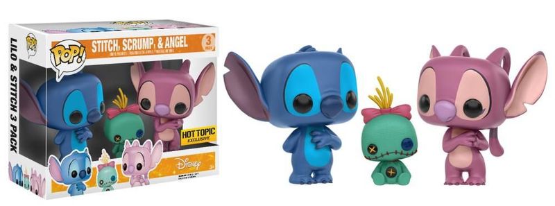 stitch and angel and scrump