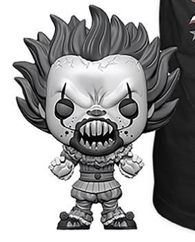 pennywise funko pop black and white