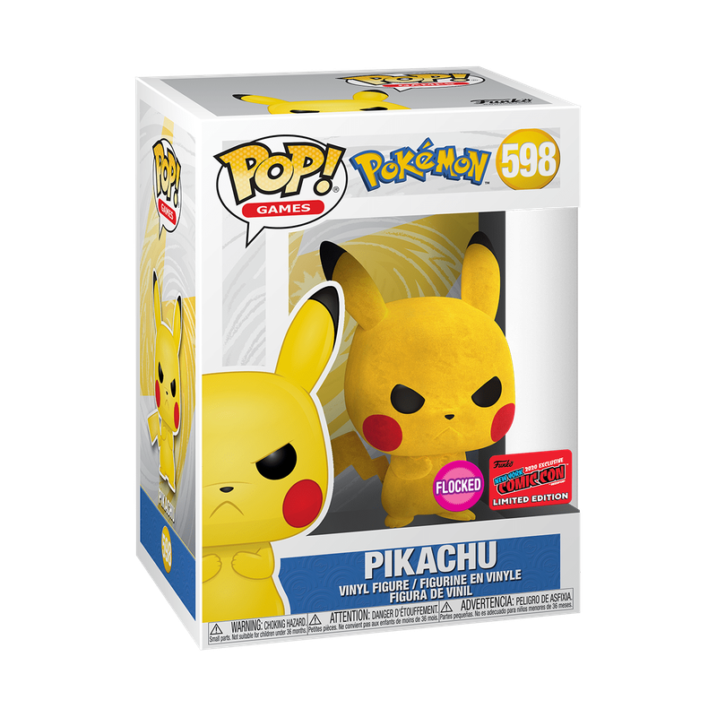 Pikachu (Flocked) [NYCC]
