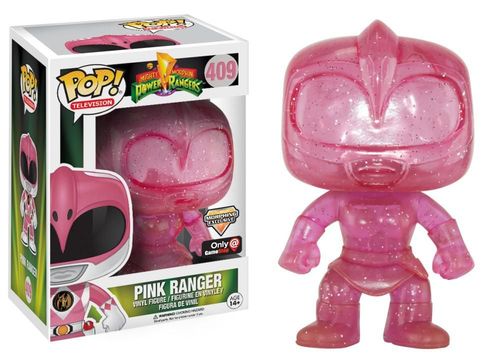 pink power ranger funko
