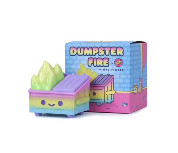 dumpster fire pop vinyl