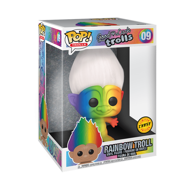 Verified Rainbow Troll (Chase) (10 inch 