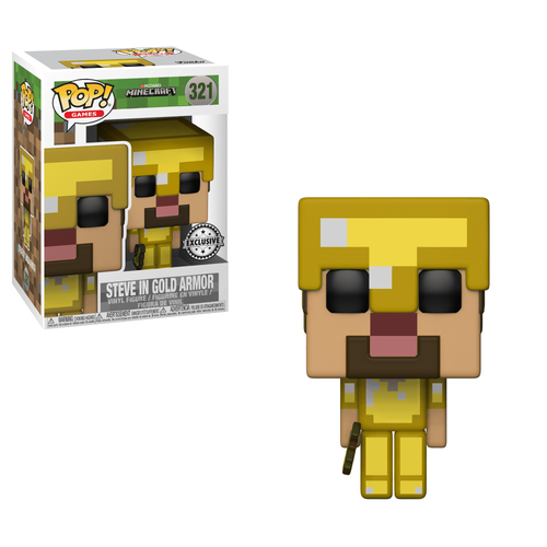 gold power armor funko pop