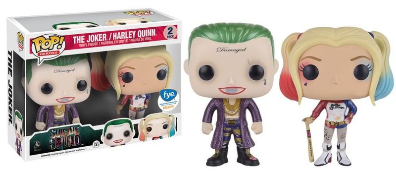 Verified The Joker Boxer Harley Quinn Suicide Squad Metallic 2 Pack Funko Pop Whatnot