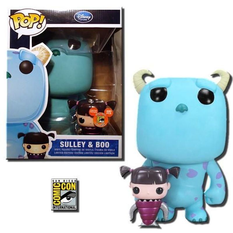 Sulley (Large) and Boo (Metallic)