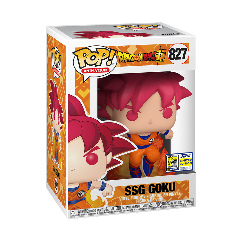 ssg goku funko pop limited edition