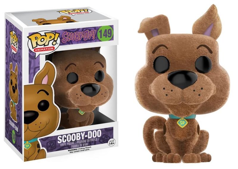 scooby doo flocked pop